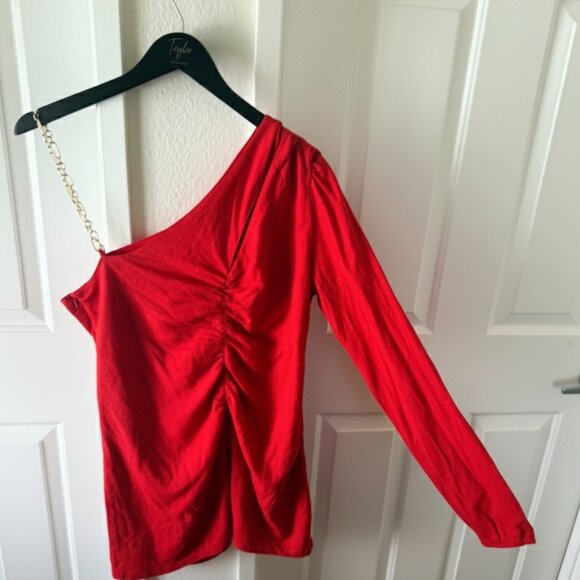 Lovers + Friends Rosalie Mini Dress – Bright Red | Size XL | NWT - Picture 1 of 5